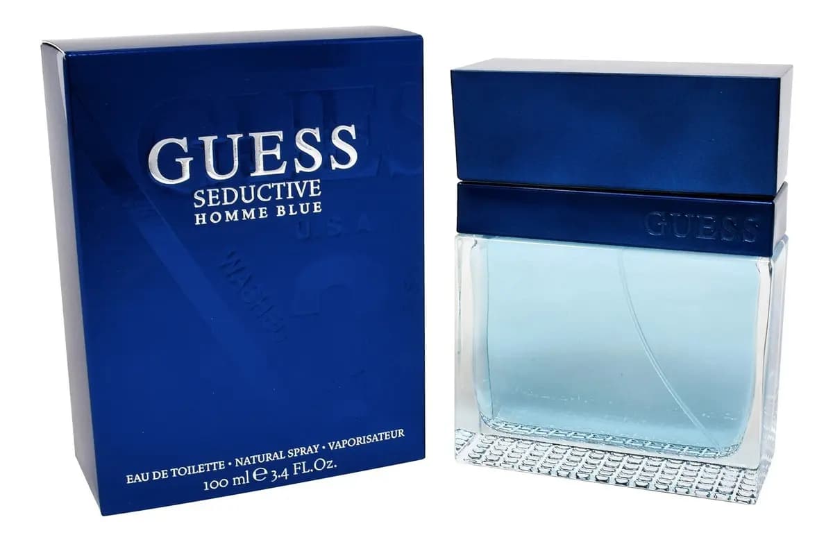 Guess Seductive Blue EDT 100 ml Perfume para Hombre Acuático
