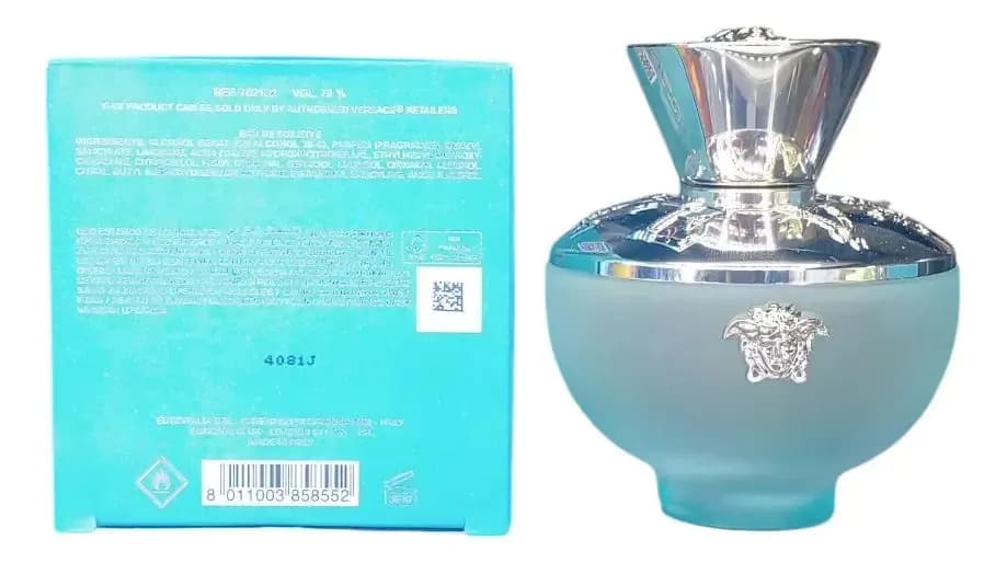 Fragancia Para Dama Versace Dylan Turquoise 100 Ml Edt Spray