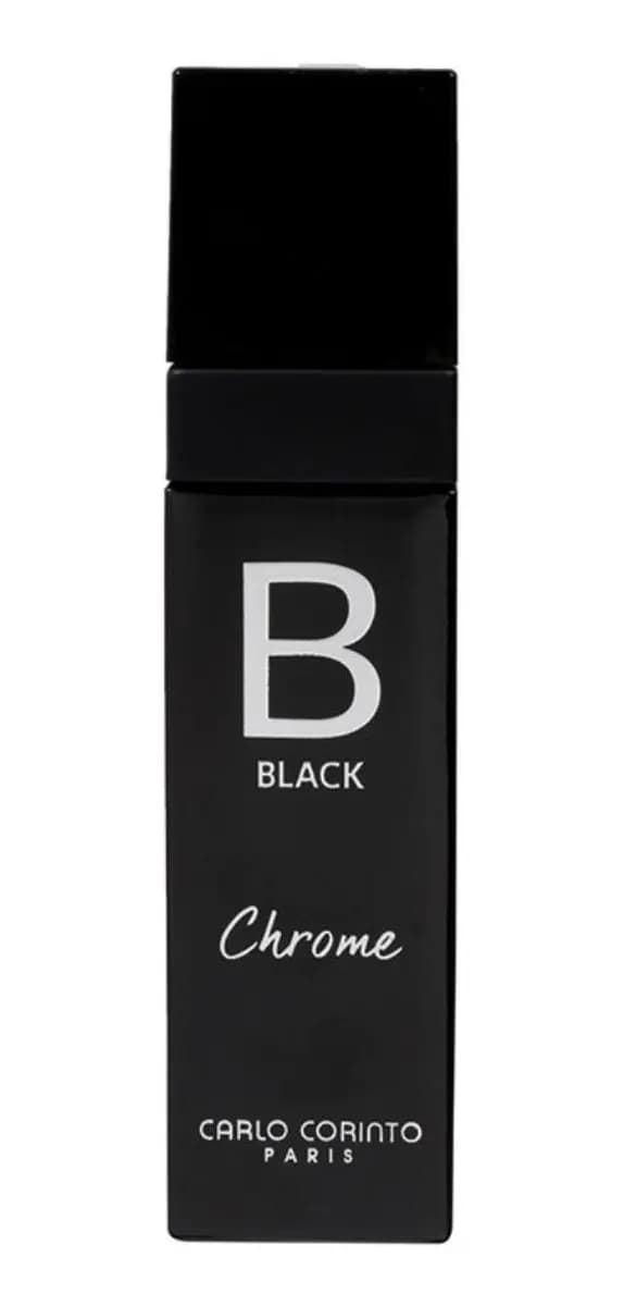 Carlo Corinto Black Chrome Eau de Toilette Amaderado Spray 100ml Hombre