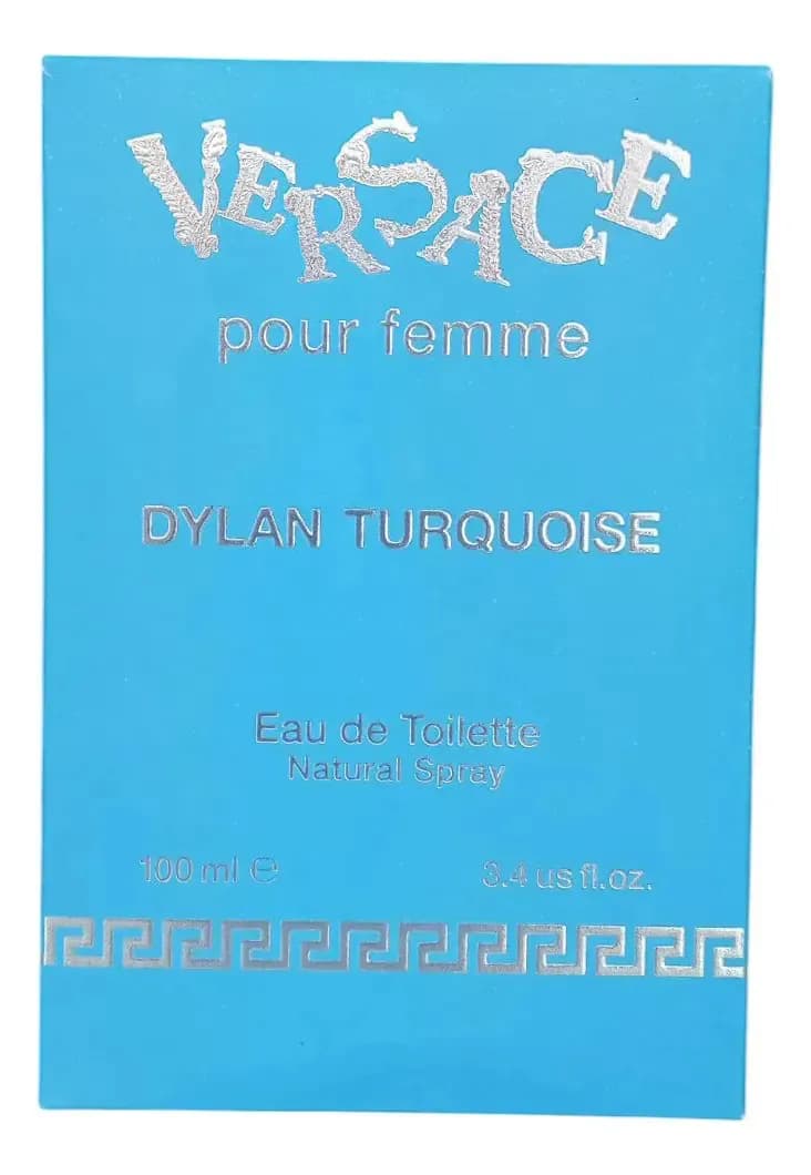 Fragancia Para Dama Versace Dylan Turquoise 100 Ml Edt Spray