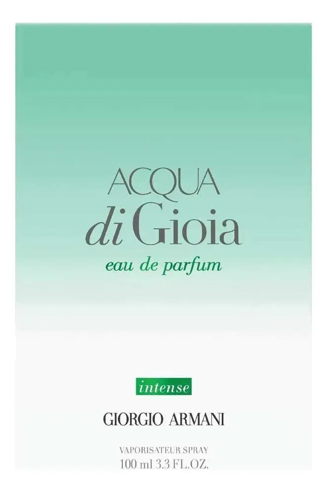 Giorgio Armani Acqua Di Gioia Intense EDP 100 ml Perfume para Mujer