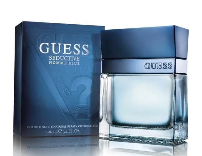 Guess Seductive Blue EDT 100 ml Perfume para Hombre Acuático