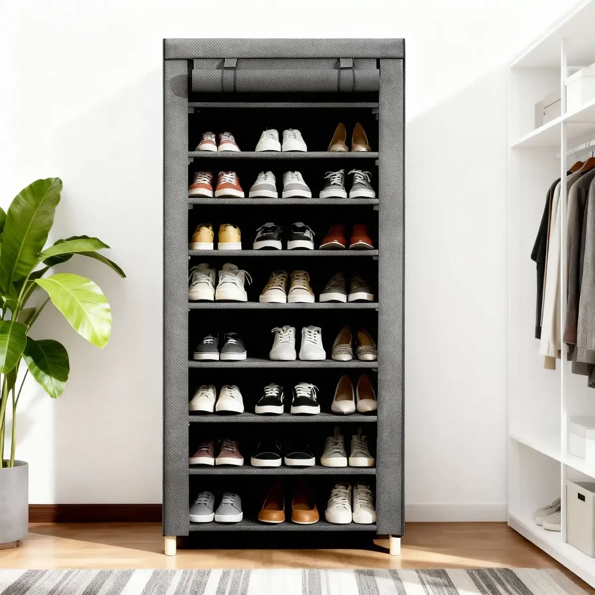 Zapatera Organizador Mueblick Closet Zapato 9 Pisos 27 Pares