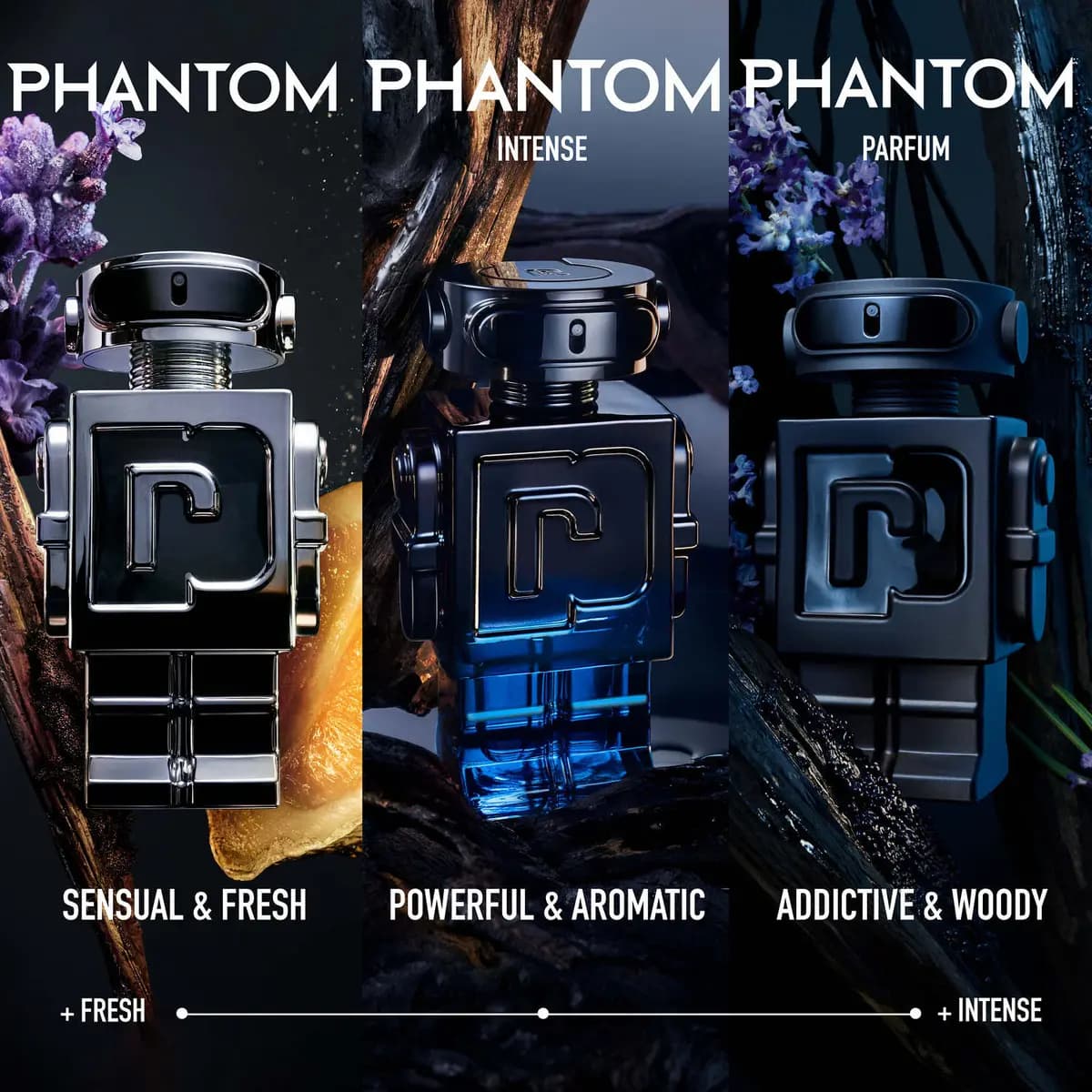Rabanne Phantom Intense EDP 100 ml Perfume para Hombre