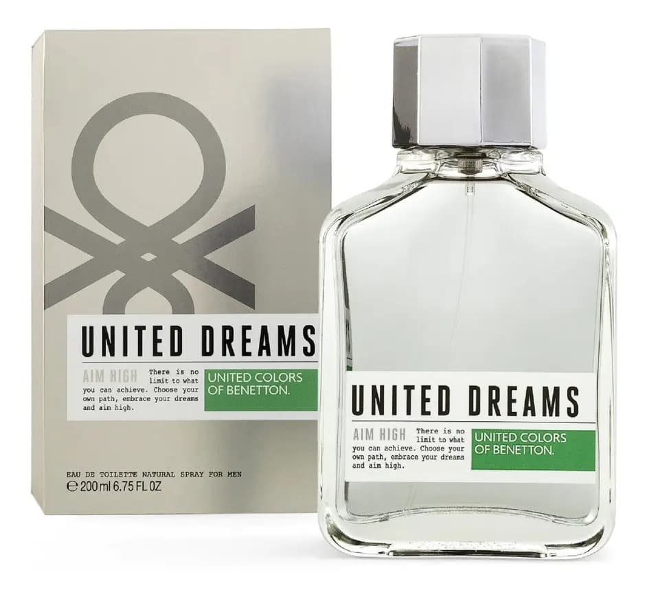 Benetton United Dreams Aim High EDT 200 ml Perfume para Hombre