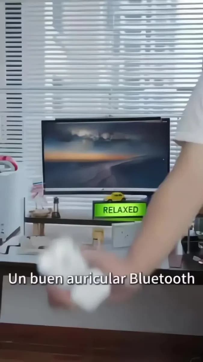 2 Pares Audífonos Semi-in-ear Bluetooth, Conexión Automática al Celulares, Tablets y Laptops, Resistente al Agua y Polvo IP55, Ergonomía, Es