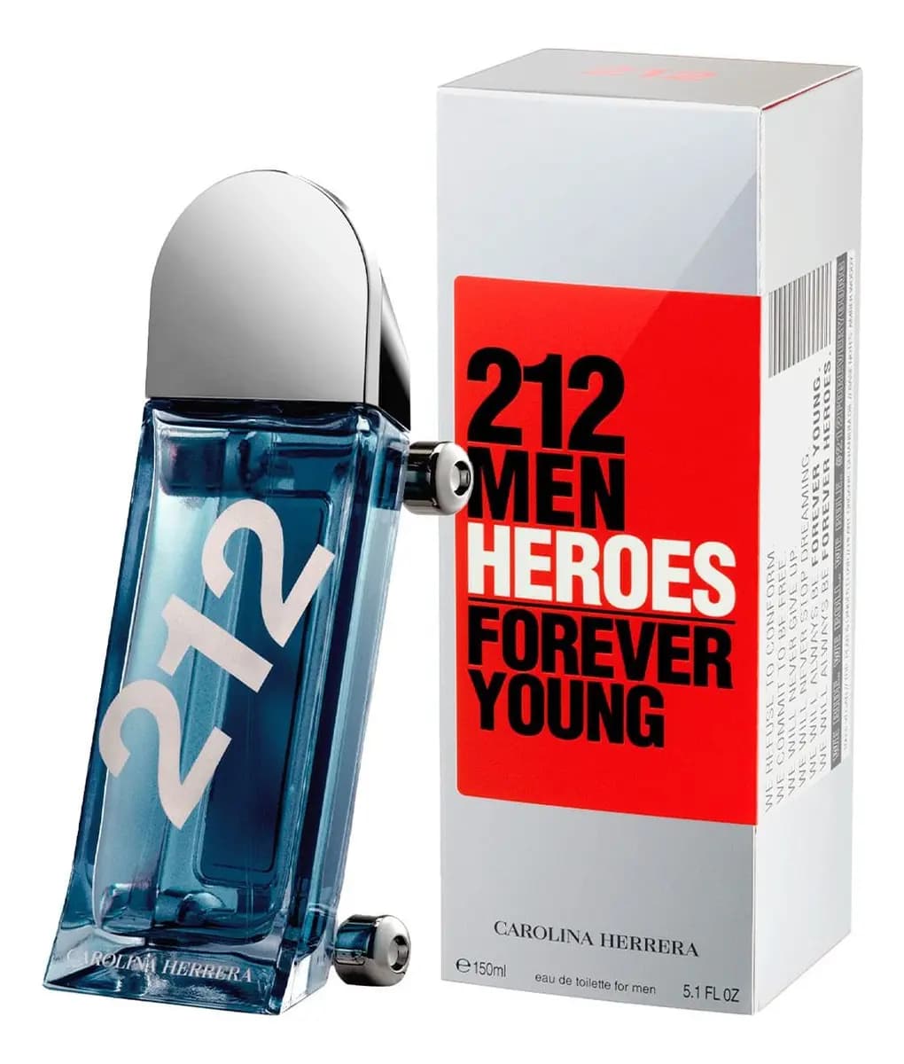 Carolina Herrera 212 Heroes EDT 150 ml Perfume para Hombre