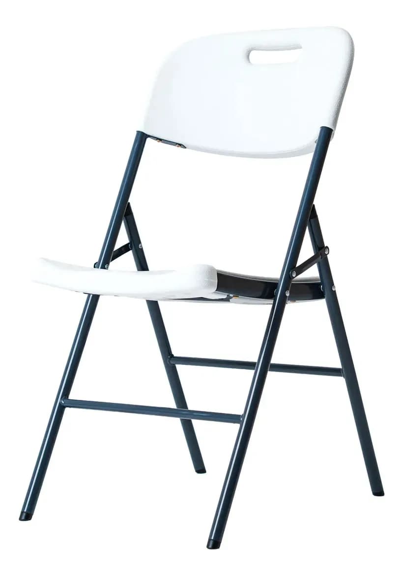 Paquete De 6 Sillas Plegables Blancas Loomber
