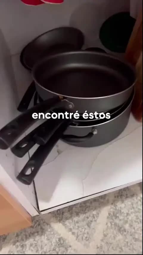 Batería de Cocina Antiadherente Jade Cook Jade Smart 5 Piezas Mango Desmontable Color Verde Cocina Saludable