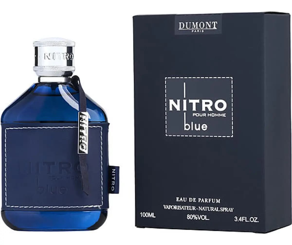 Dumont Nitro Blue Edp 100ml Spray Dulce Especiado Amaderado Hombre
