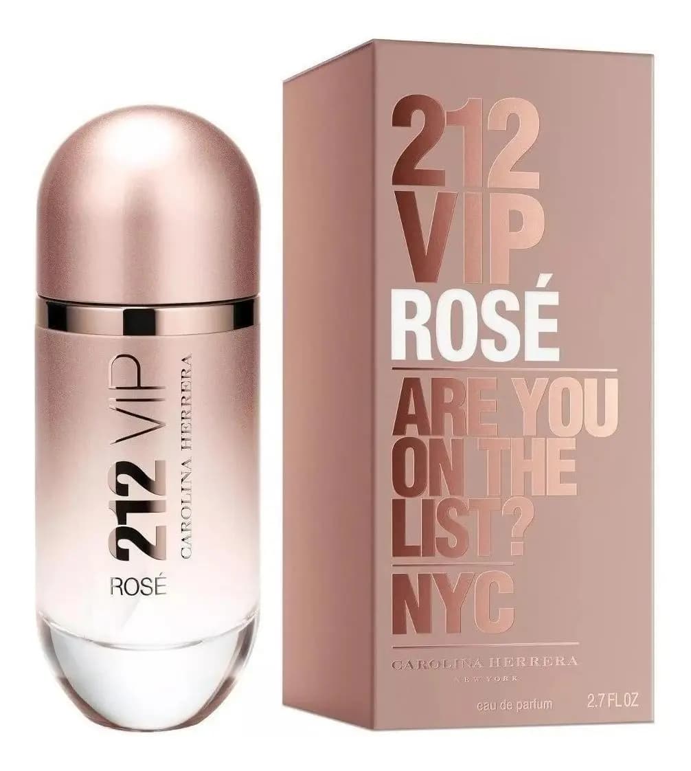 Carolina Herrera 212 VIP Rose Eau de Parfum 80 ml Perfume para Mujer