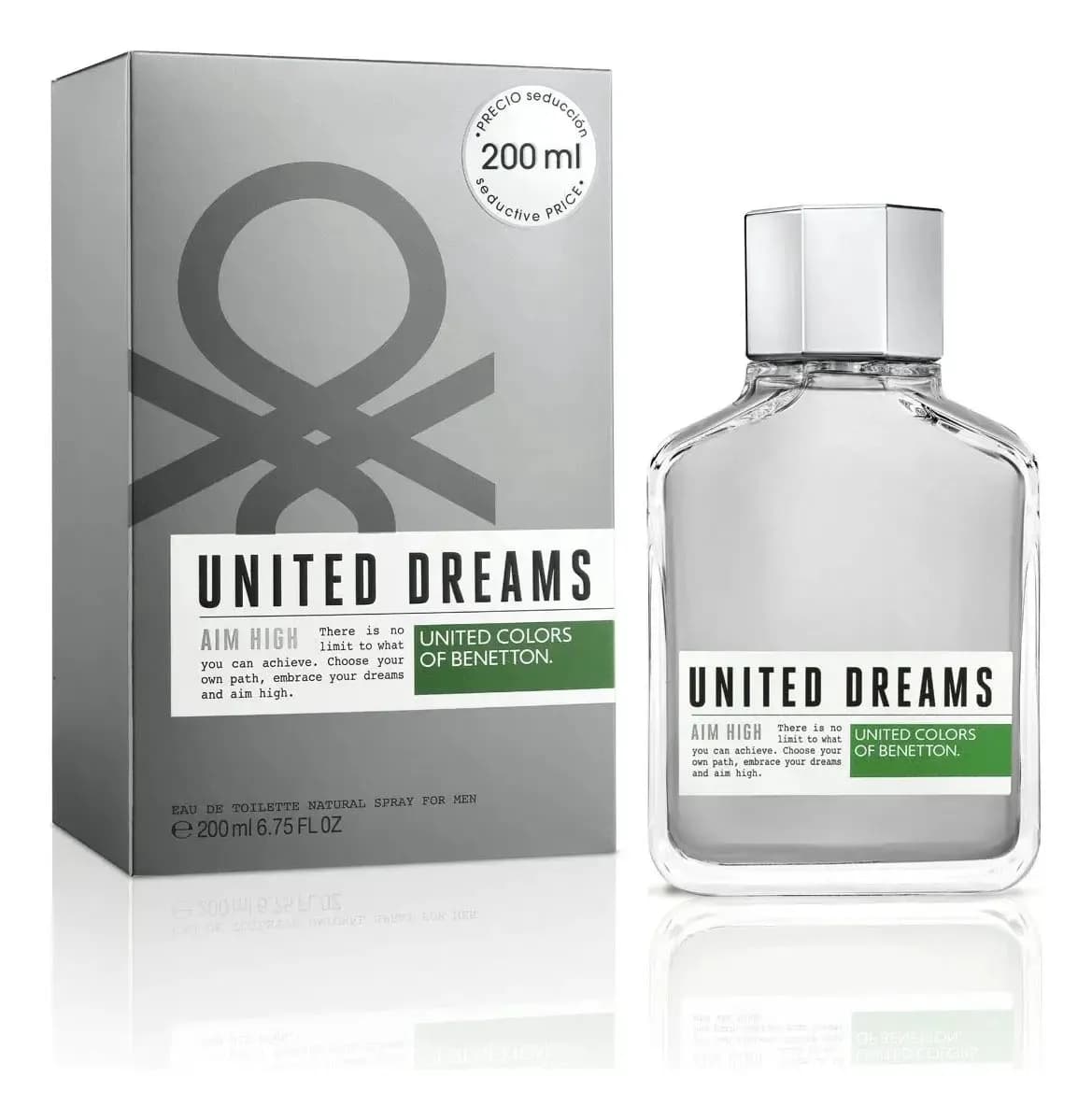 Benetton United Dreams Aim High EDT 200 ml Perfume para Hombre