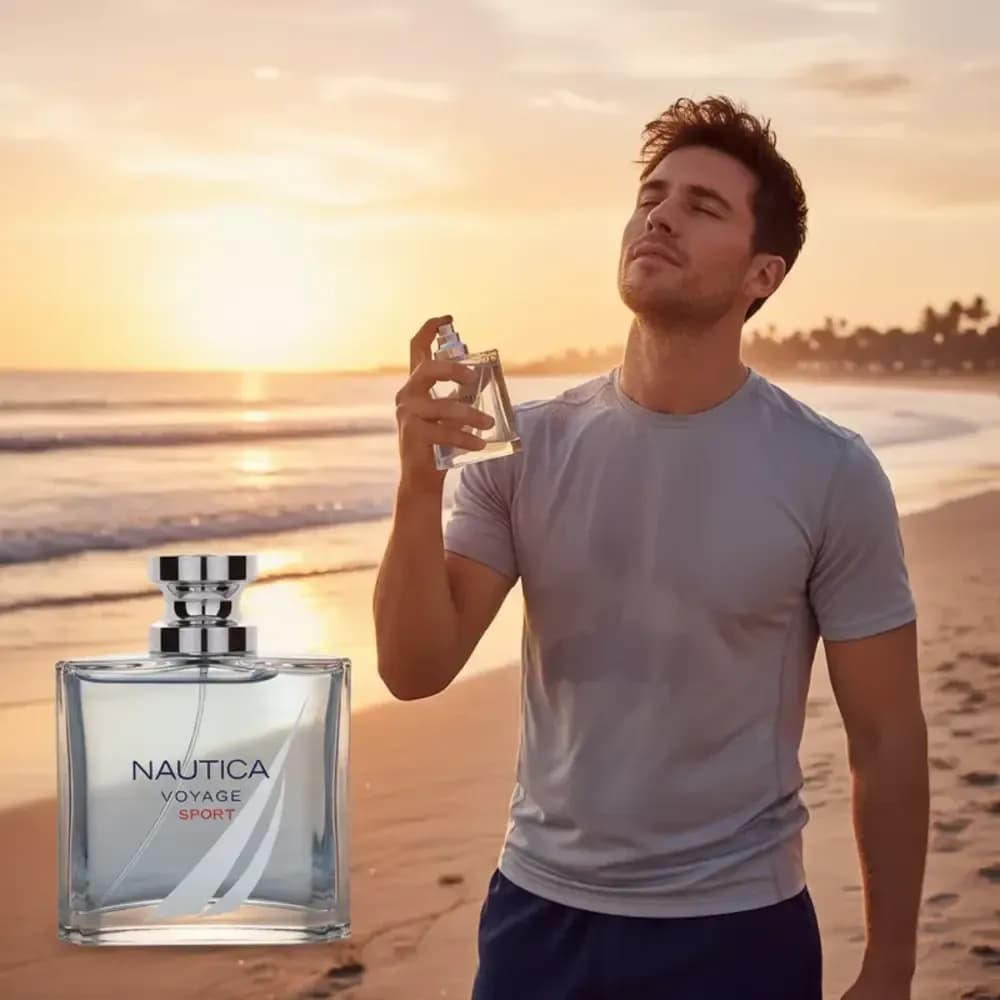 Nautica Voyage Sport EDT 100 ml Perfume para Hombre Aromático