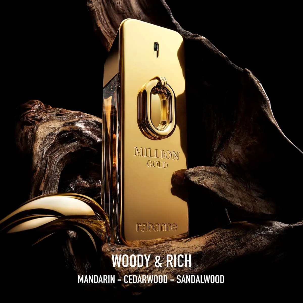 Rabanne Million Gold EDP Intense 200 ml Perfume para Hombre
