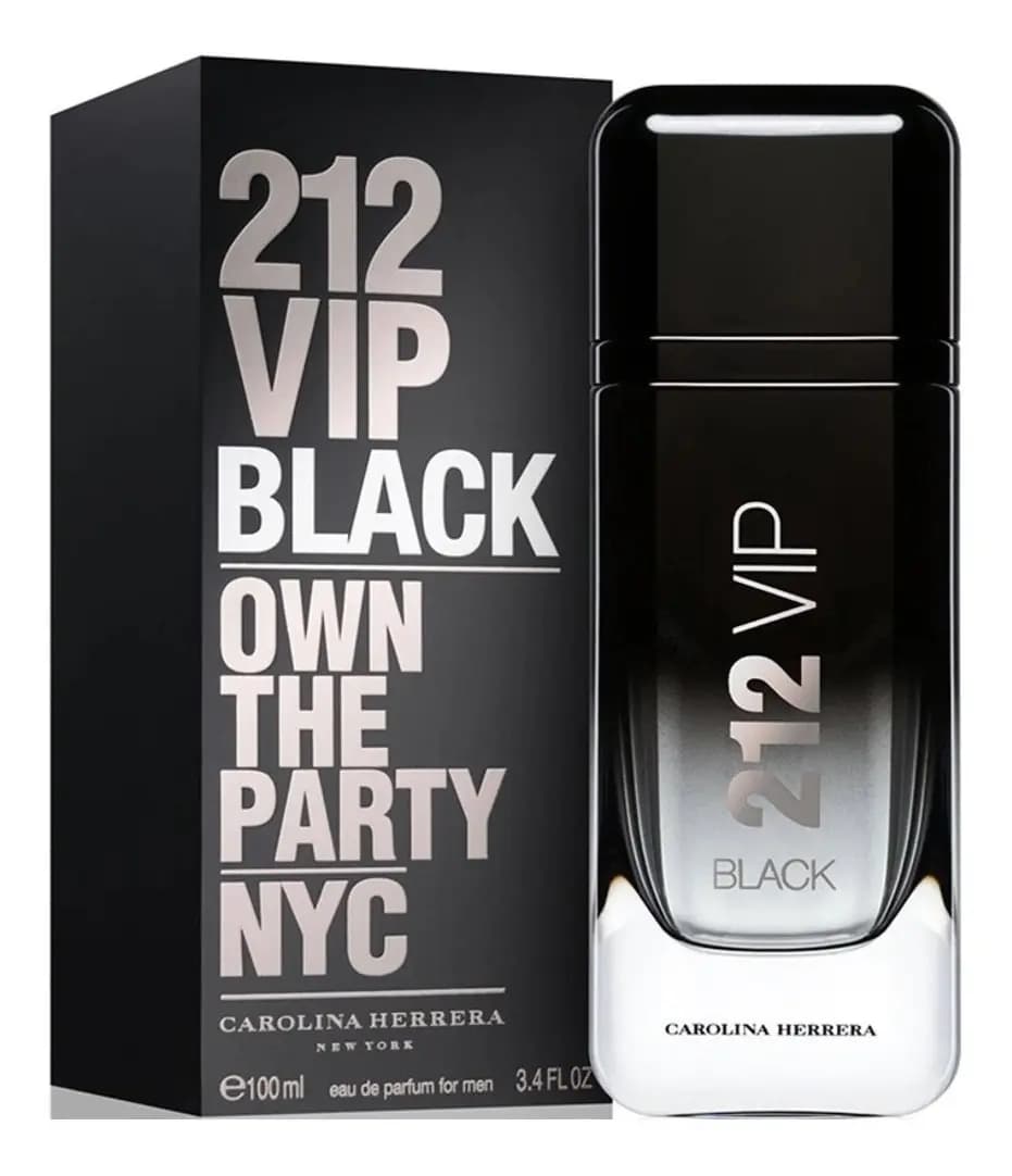Carolina Herrera 212 VIP Black EDP 100 ml Perfume para Hombre