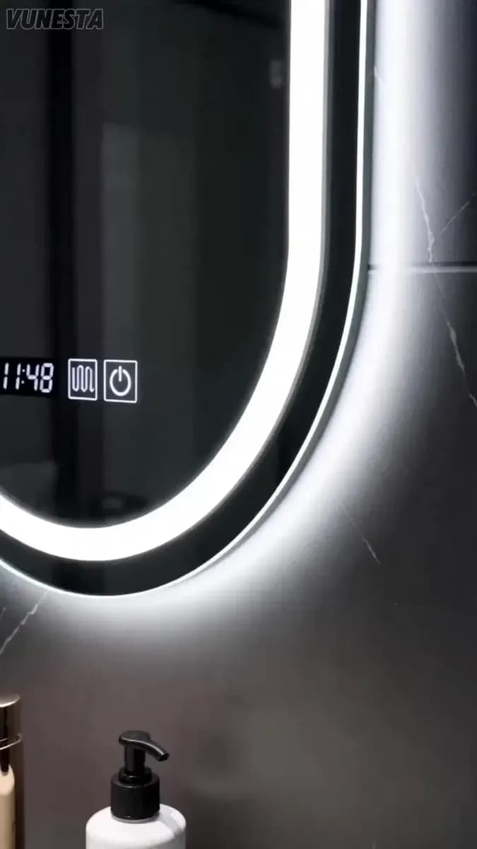 Espejos Led Touch Espejo Pared Tocador Baño Vestidor 3 Luces