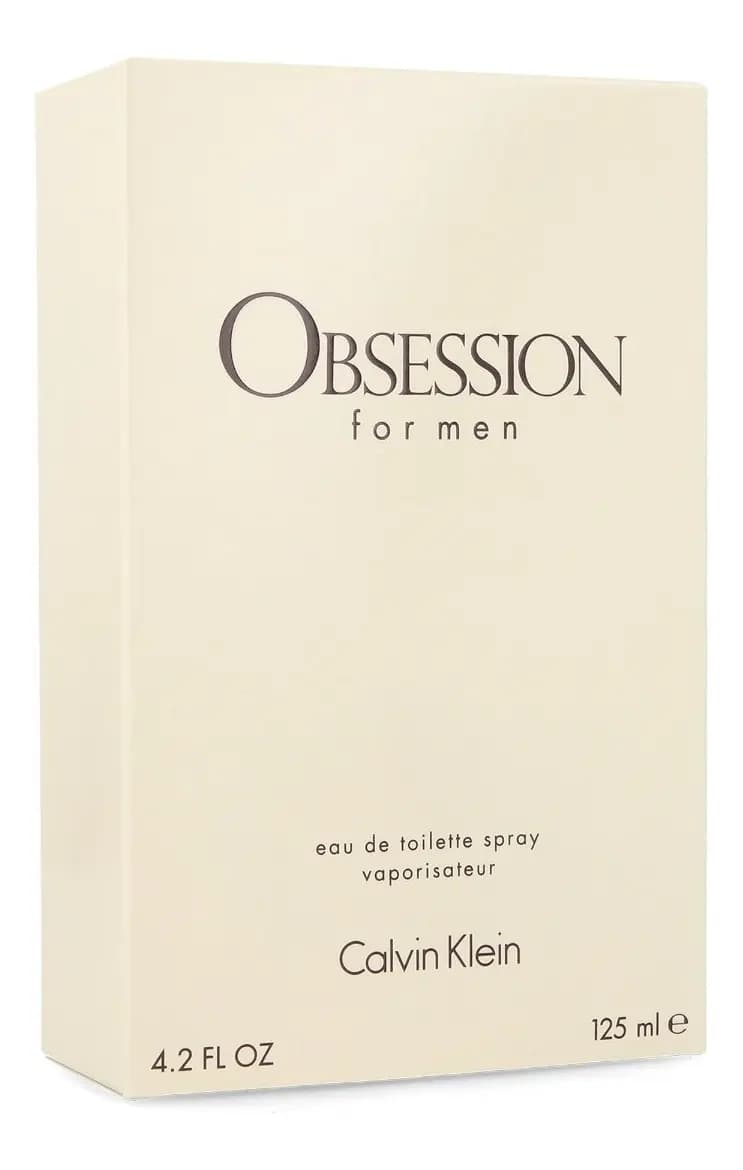Eau de Toilette Obsession for Men Calvin Klein 125ml