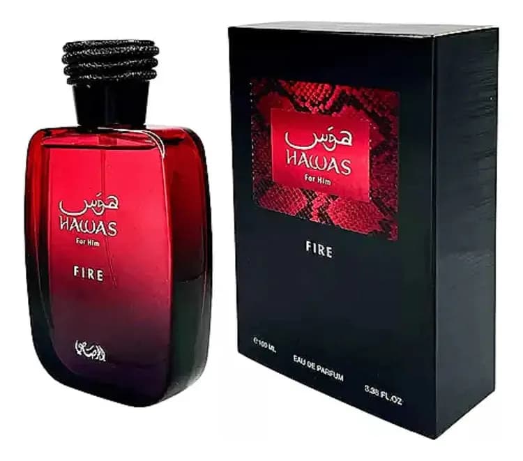 Rasasi Hawas Fire for Him EDP 100 ml Perfume para Hombre