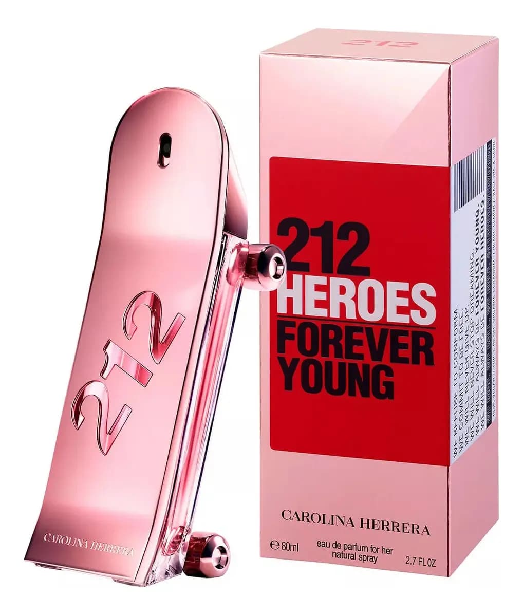 Carolina Herrera 212 Heroes EDP 80 ml Perfume para Mujer Floral