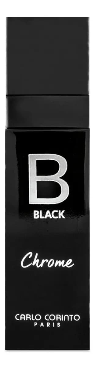 Carlo Corinto Black Chrome Eau de Toilette Amaderado Spray 100ml Hombre