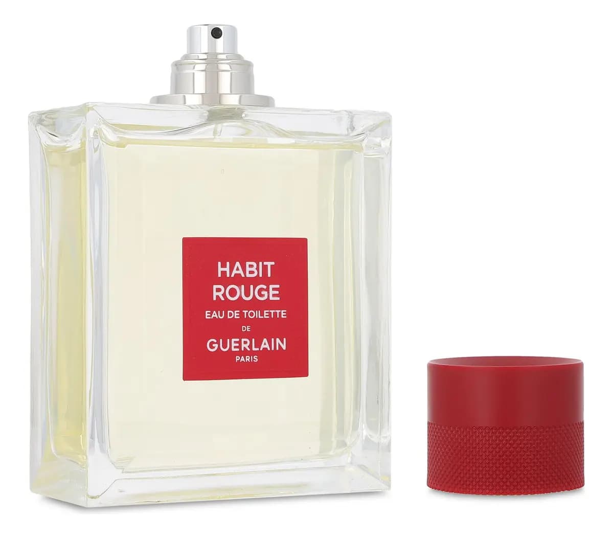 Guerlain Habit Rouge Eau de Toilette 150 ml Perfume para Hombre Amaderado