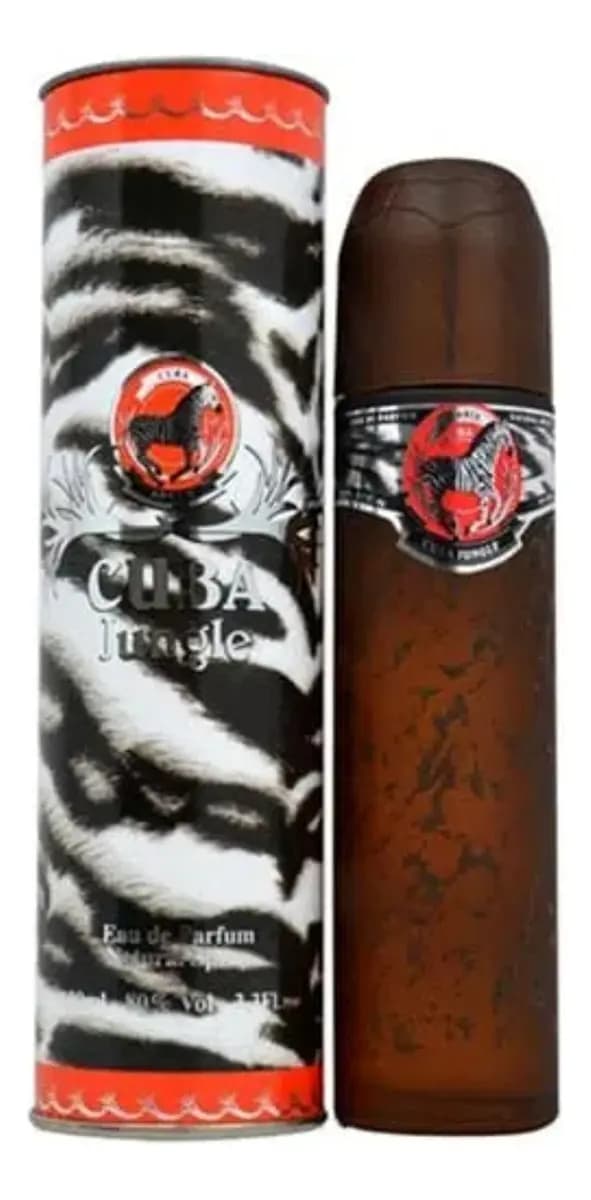 Cuba Jungle Zebra 100ml Edp Spray De Cuba