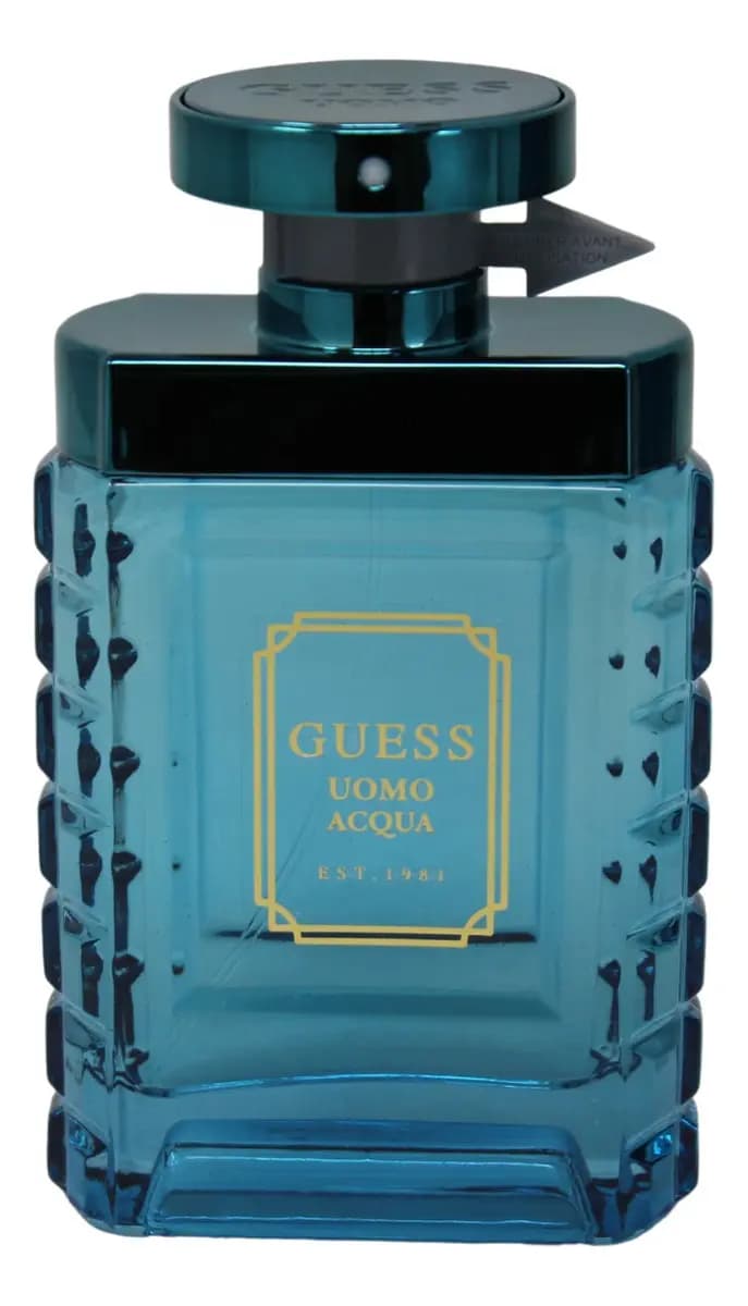 Guess Uomo Acqua EDT 100 ml Perfume para Hombre Amaderado