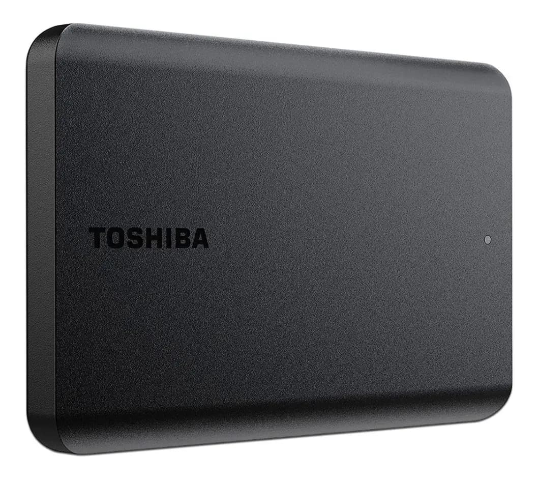 Disco Externo Toshiba Canvio 2tb Black Usb 3.0 Hdtb520xk3aa Color Negro