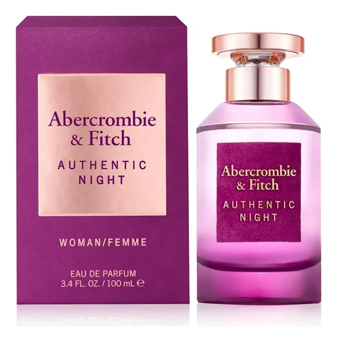 Abercrombie & Fitch Authentic Night Women EDP 100 ml