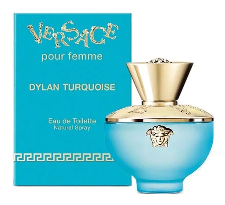 Fragancia Para Dama Versace Dylan Turquoise 100 Ml Edt Spray