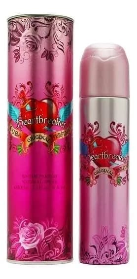 Perfume para mujer Cuba Heartbreaker Pink Edp 100 ml