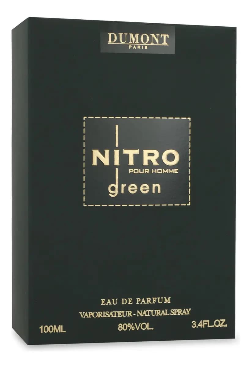 Perfume Dumont Paris Nitro Green Eau de Parfum 100ml Aromático Fougère