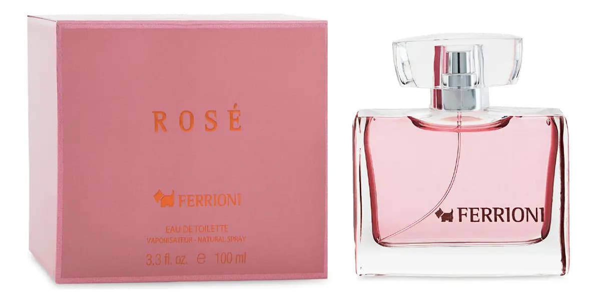 Ferrioni Rose EDT 100 ml Perfume para Mujer Floral