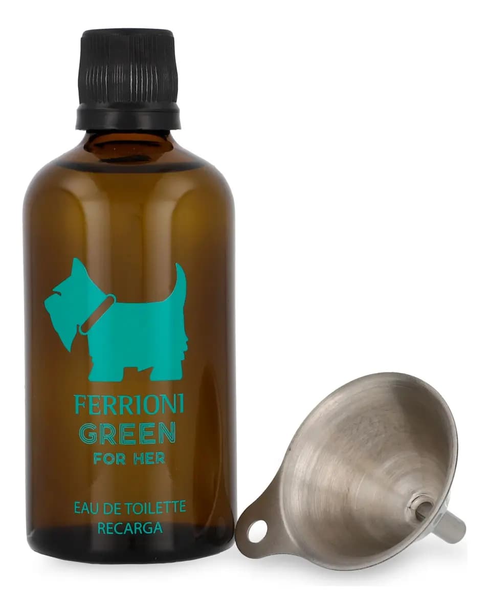 Ferrioni Green For Her EDT 100 ml Recargable Perfume para Mujer