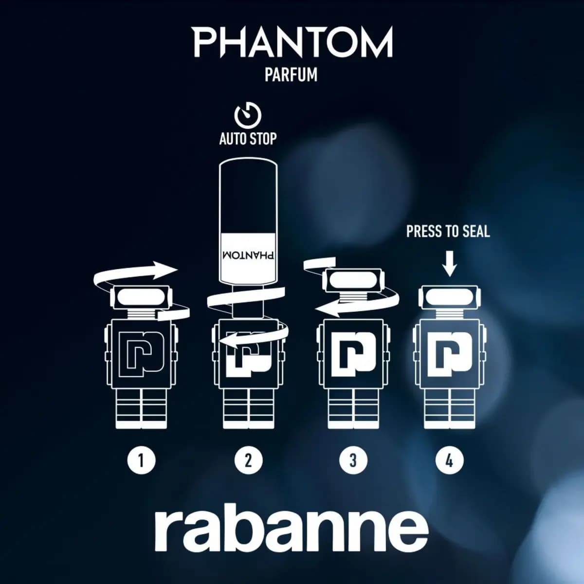 Rabanne Phantom Parfum 150 ml Perfume para Hombre Amaderado
