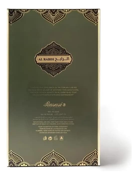 Rasasi Al Rahib Eau de Parfum 100 ml Perfume para Hombre