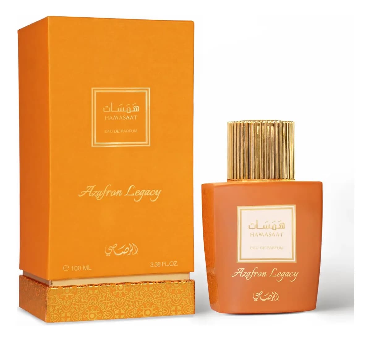 Rasasi Hamasaat Azafron Legacy EDP 100 ml Perfume para Hombre