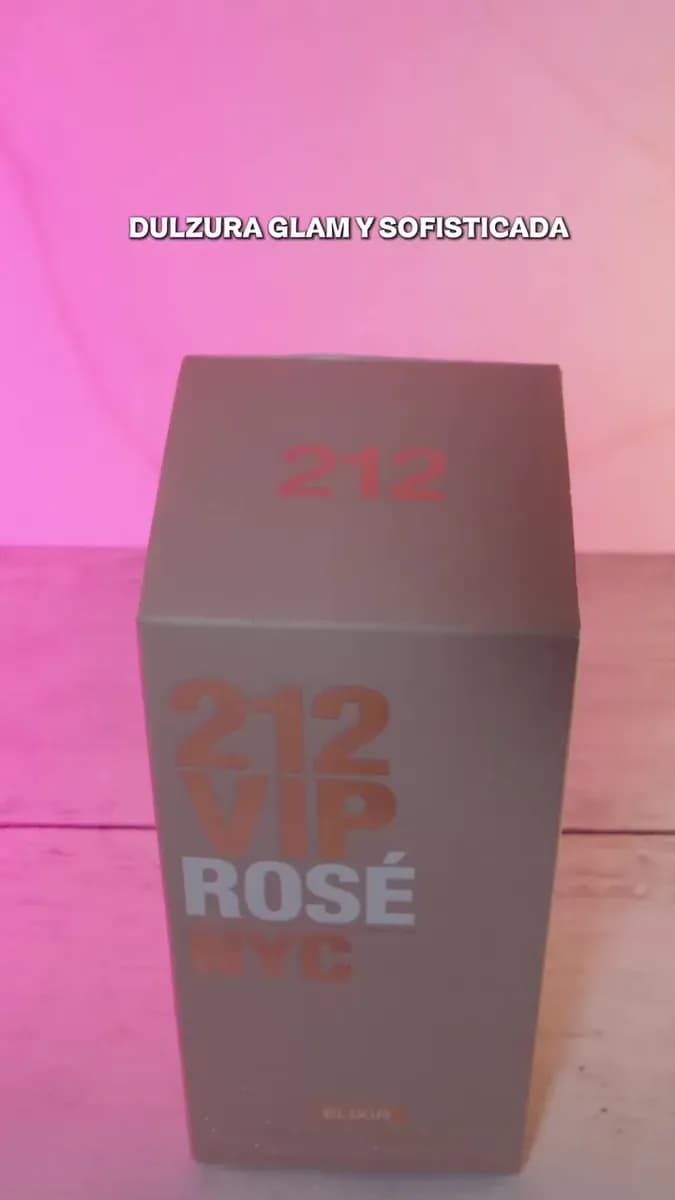 Carolina Herrera 212 VIP Rosé Elixir EDP 80 ml Perfume para Mujer