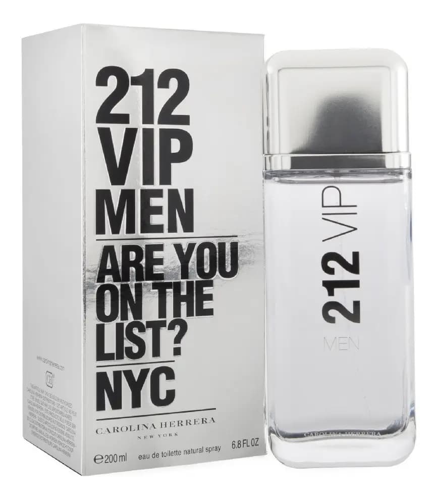 Carolina Herrera 212 VIP Men EDT 200 ml Perfume para Hombre