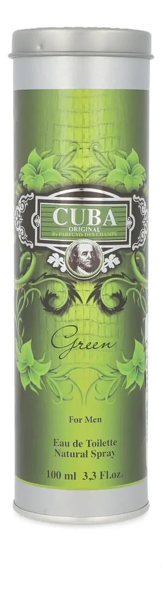 Cuba Green EDT 100 ml Perfume para Hombre Amaderado