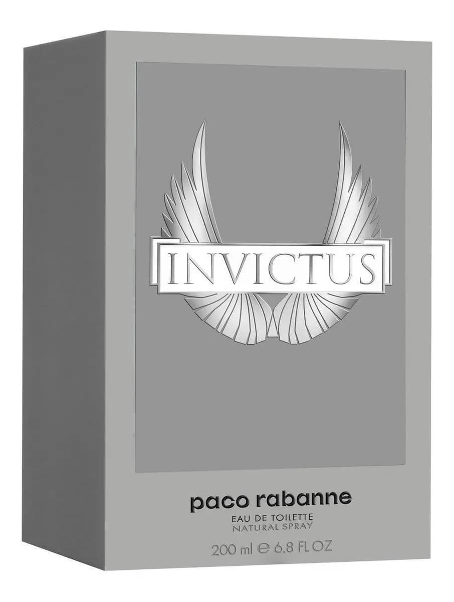 Rabanne Invictus EDT 200 ml Perfume para Hombre Amaderado Acuático