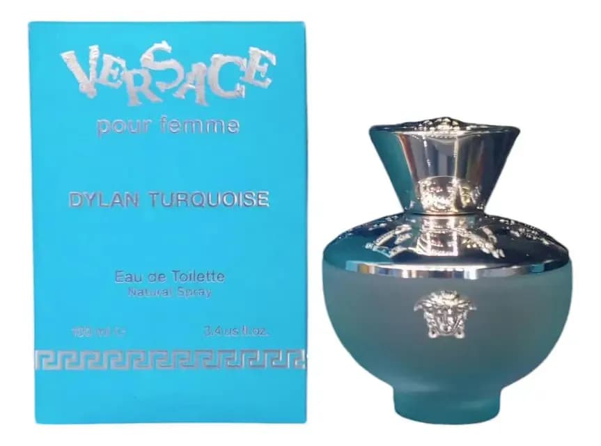 Fragancia Para Dama Versace Dylan Turquoise 100 Ml Edt Spray