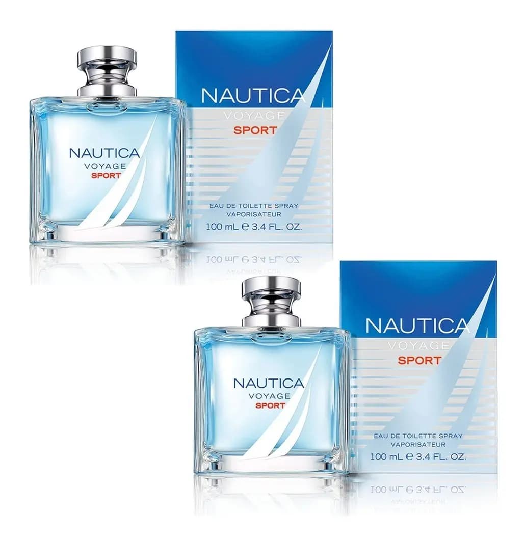 Pack Nautica Voyage Sport para Hombre, Eau de Toilette de 100 mL