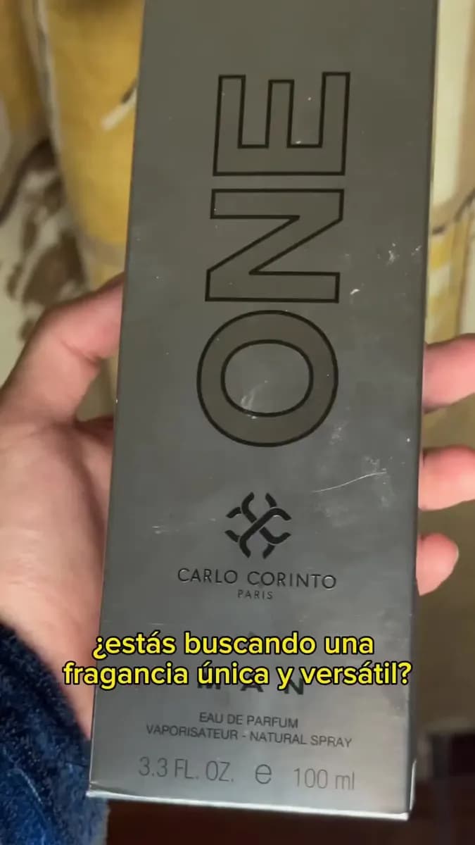 Carlo Corinto One Man 100ml EDP Spray Perfume Floriental Hombre