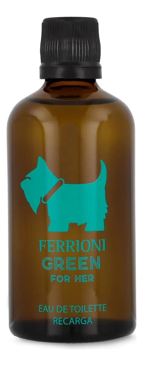Ferrioni Green For Her EDT 100 ml Recargable Perfume para Mujer