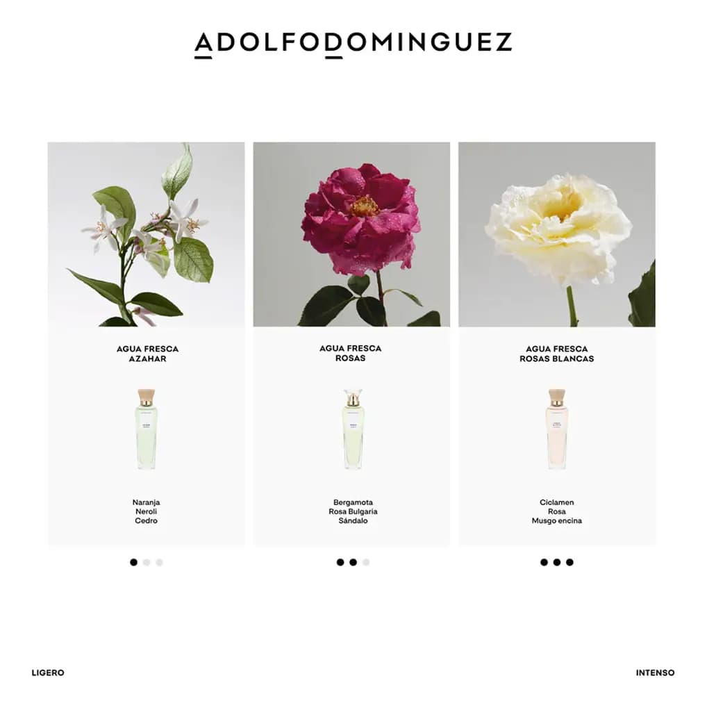 Adolfo Dominguez Agua Fresca de Rosas EDT 120 ml Perfume para Mujer