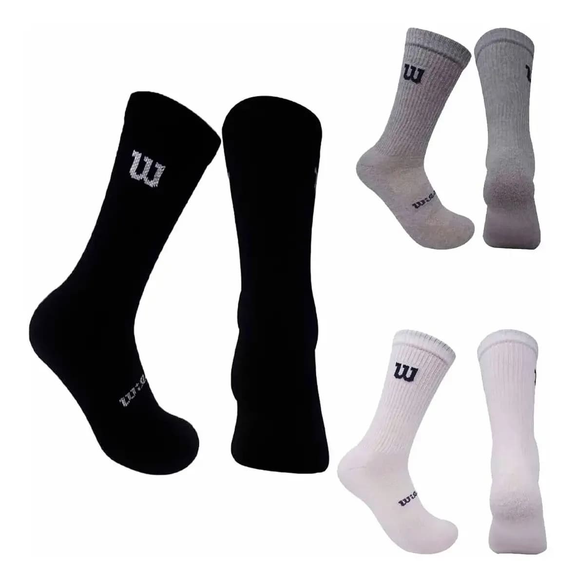 Calcetas Wilson 20 Pares 3/4 Caballero Afelpado Unitalle