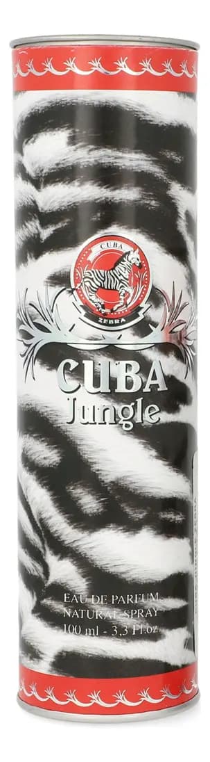 Cuba Jungle Zebra 100ml Edp Spray De Cuba