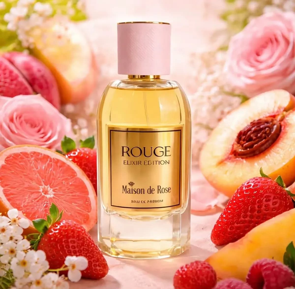 Armaf Maison de Rose Rouge Elixir Lady EDP 100 ml Perfume para Mujer
