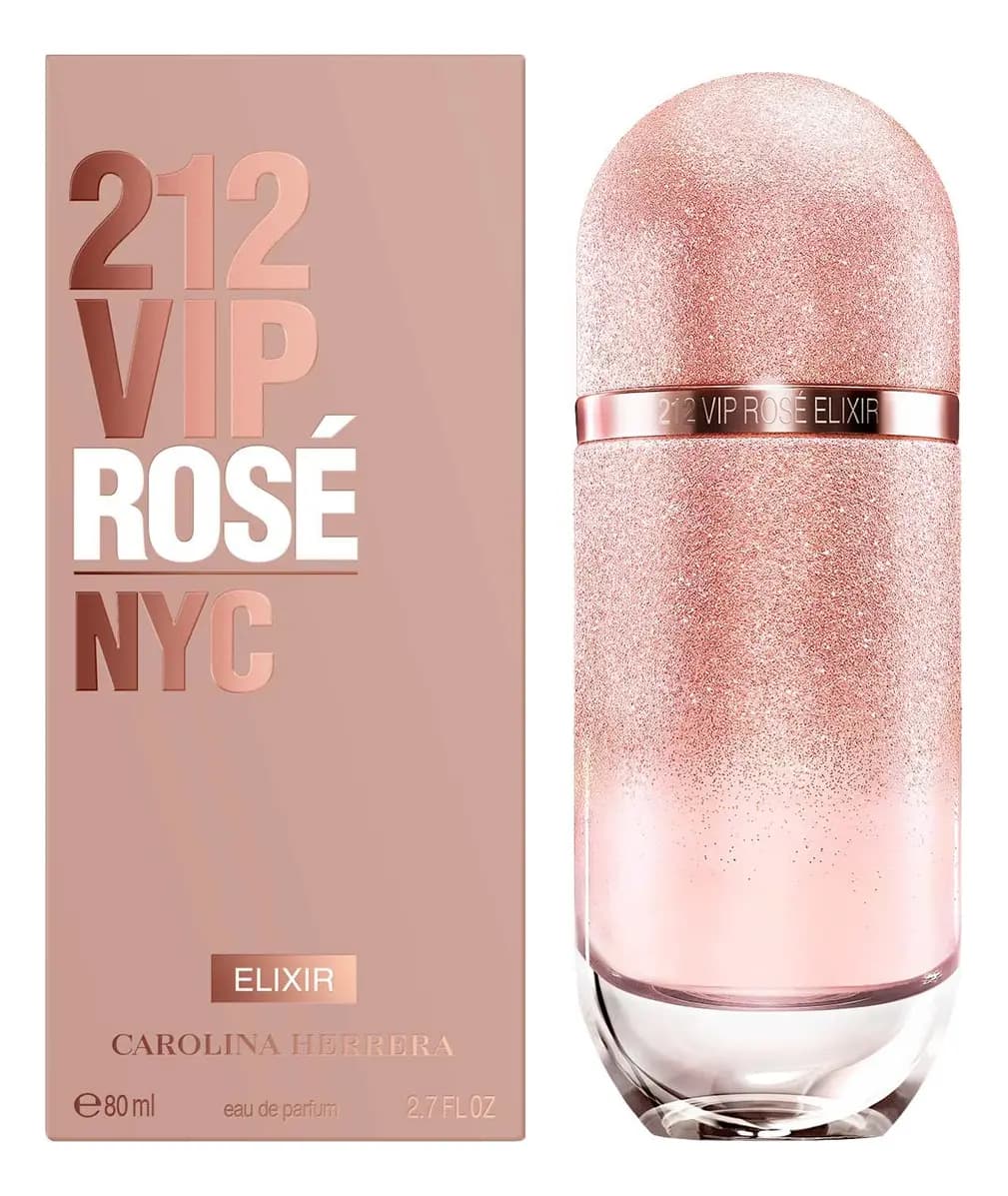 Carolina Herrera 212 VIP Rosé Elixir EDP 80 ml Perfume para Mujer
